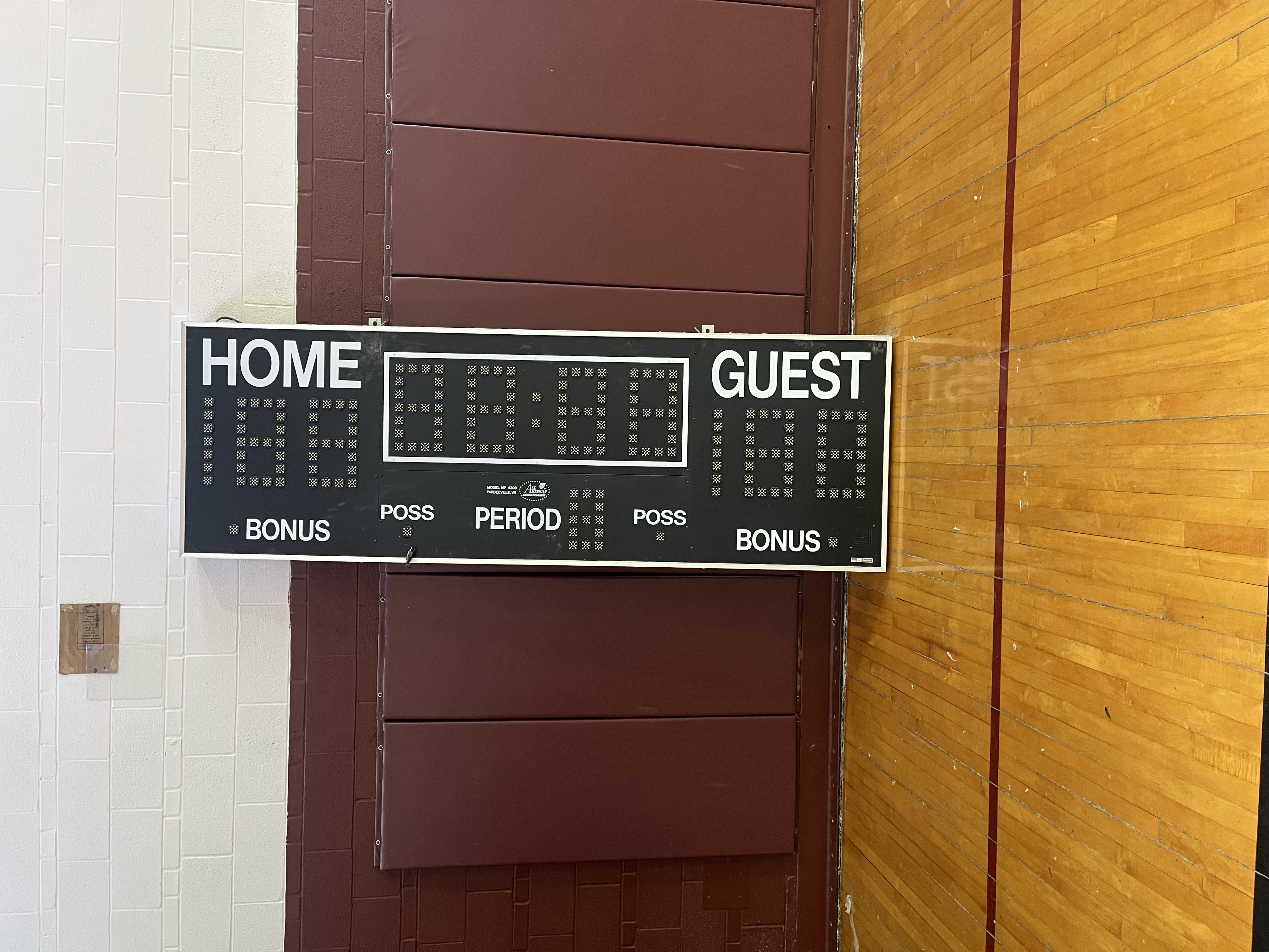 Scoreboard Installation Photo 2